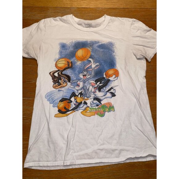 Vintage Space Jam Looney Tunes T-Shirt - Picture 1 of 2